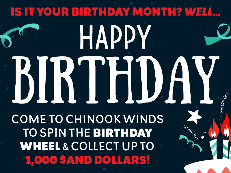 Birthday Wheel Kiosk Game
