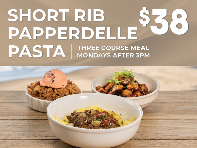 Short Rib Papperdelle Pasta